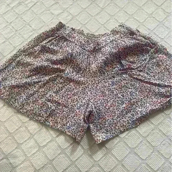 435 by Matilda Jane Floral Hello Lovely Lagoon Shorts Size 12 - Picture 1 of 8